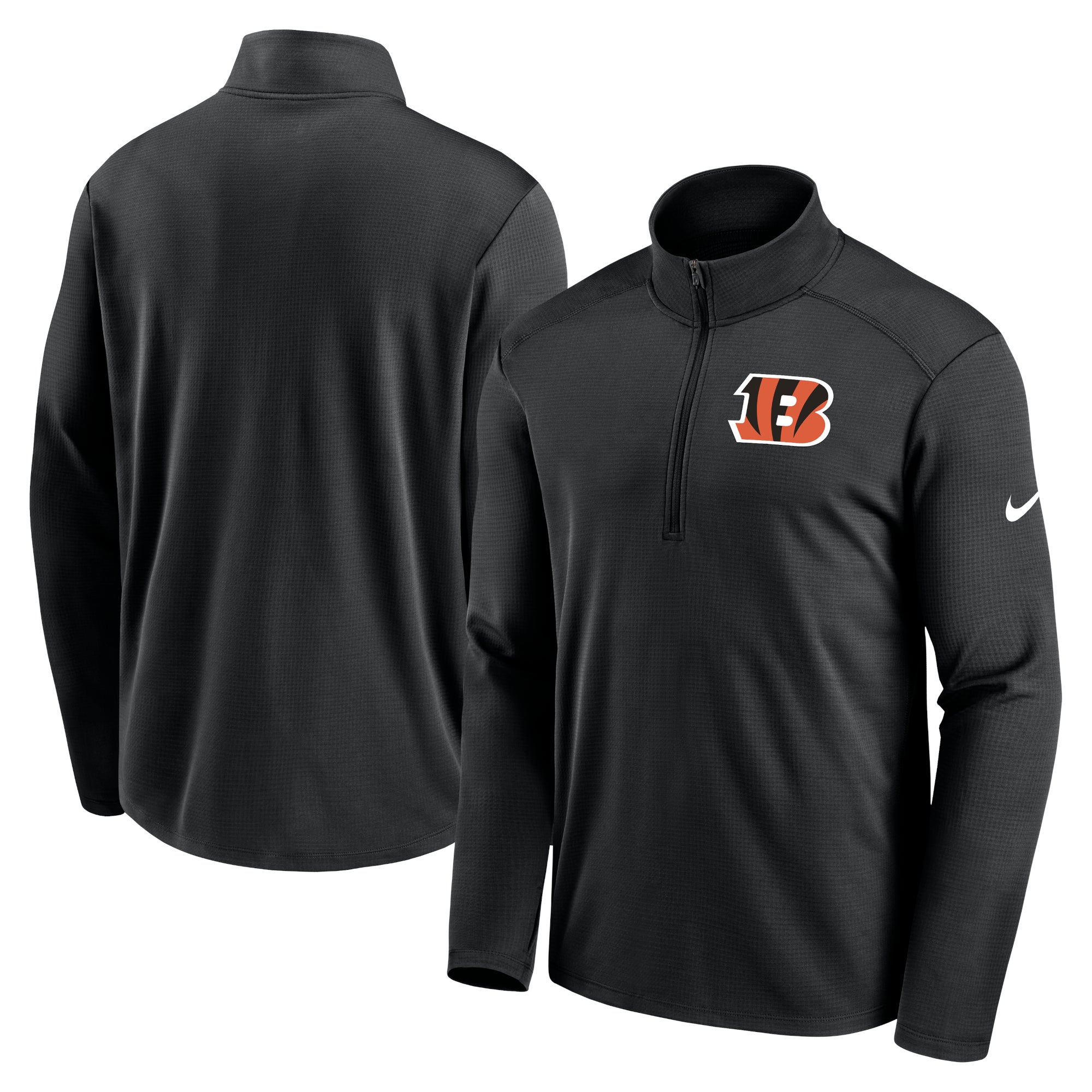 Nike Bengals Logo Pacer 1/2 Zip Jacket