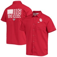 Columbia Oklahoma PFG Slack Tide Camp Button-Up Shirt