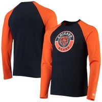 Chicago Bears Fanatics Branded Women's Durable Raglan 3/4-Sleeve T-Shirt -  White/Navy