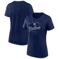 Women's Concepts Sport White New York Yankees Reel Pinstripe Top Size: Small