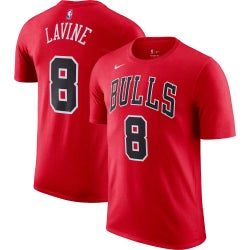 Men's - Nike Bulls Icon 2022/23 Performance T-Shirt - Red
