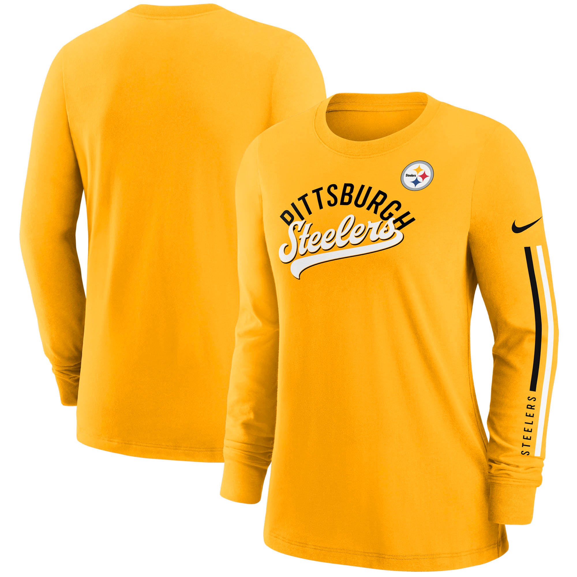 steelers long sleeve shirt women's