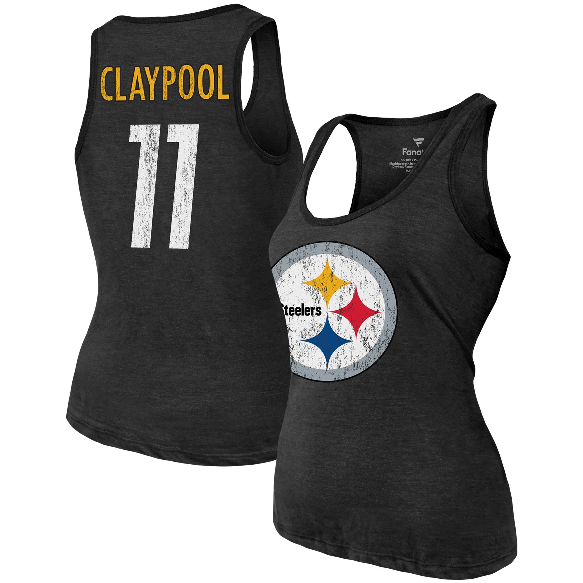 Majestic Threads Steelers Tank Top - Women's