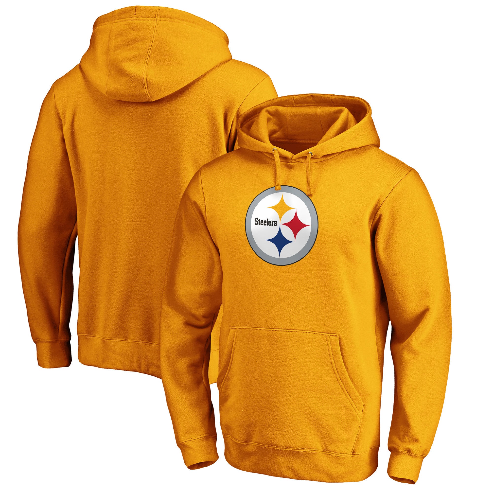 Pittsburgh Steelers Fanatics Branded Winter Camp Pullover Hoodie - Black