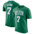 Nike Celtics Name & Number T-Shirt - Nike White/Kelly Green