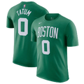 Nike Celtics Name & Number T-Shirt - Nike White/Kelly Green