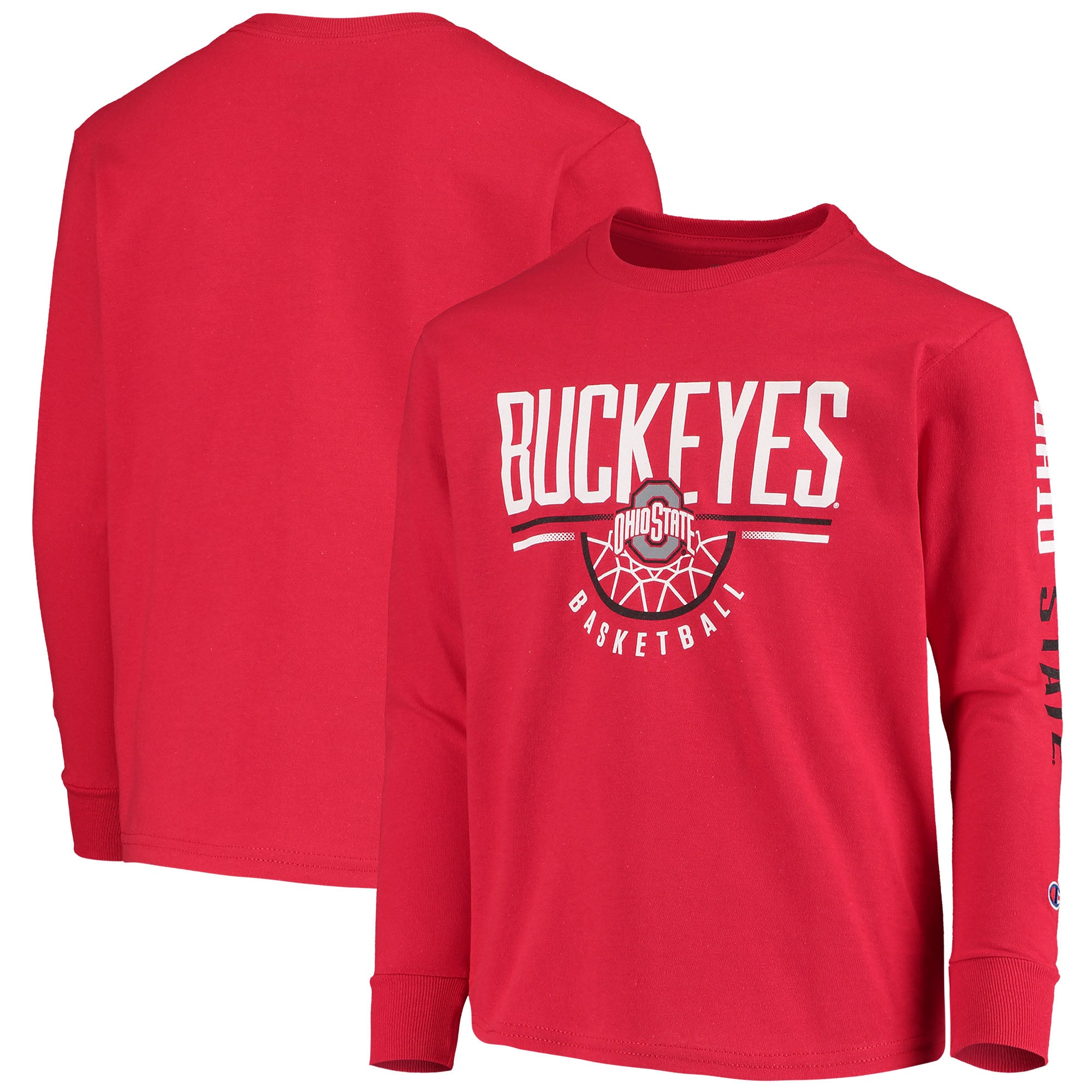 Champion Ohio State Basketball Long Sleeve T-Shirt | Champs Sports