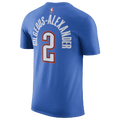 Nike Thunder Name & Number T-Shirt - Nike Signal Blue