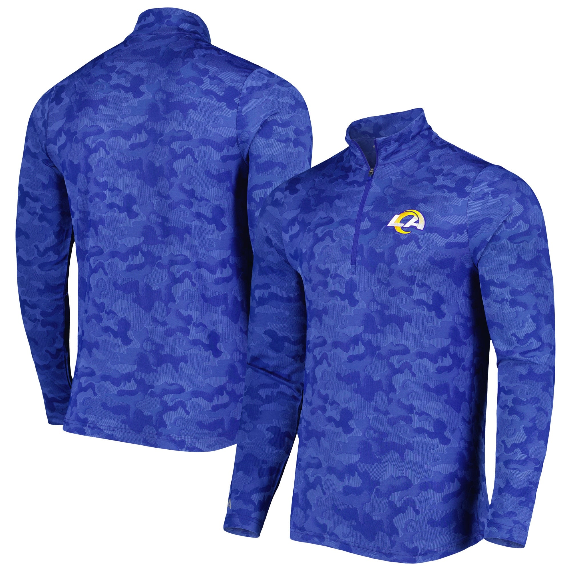 Antigua Rams Brigade Quarter-Zip Sweatshirt - Men's | Mall of America®
