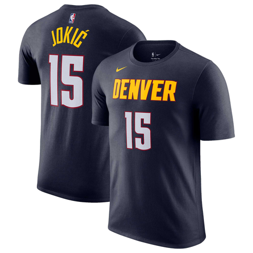  - Nike Nuggets Name & Number T-Shirt - College Navy