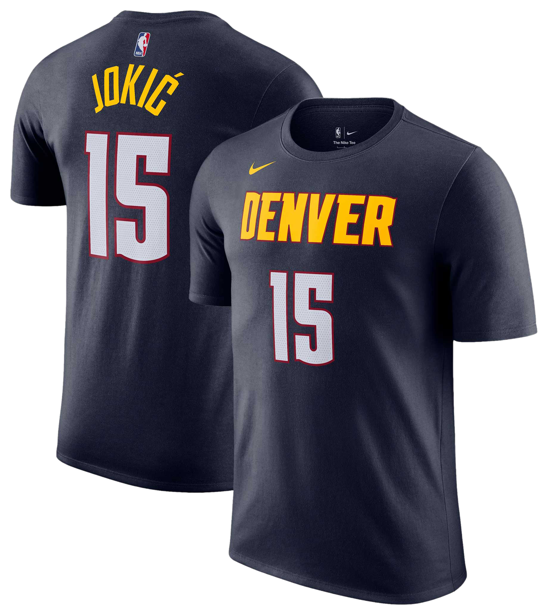Nike Nuggets Name & Number T-Shirt - Men's