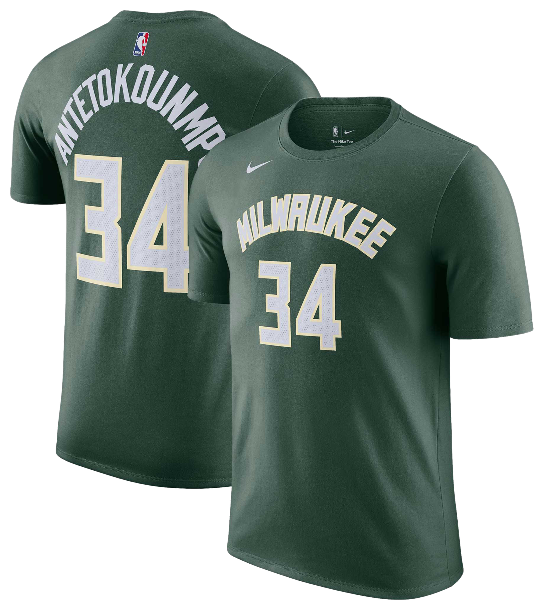 Nike Bucks Name & Number T-Shirt - Men's