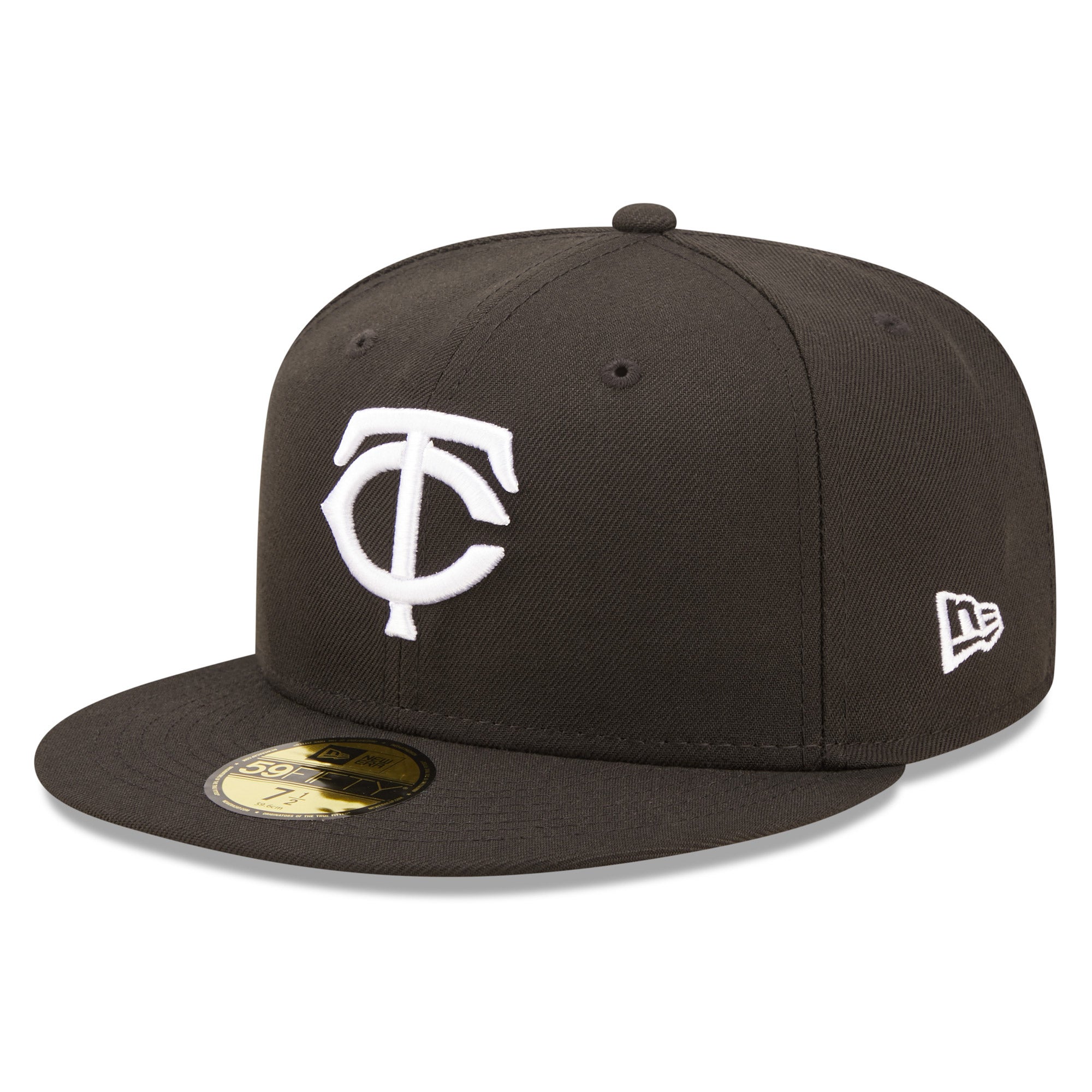 New Era Twins Team Logo 59FIFTY Fitted Hat | Champs Sports