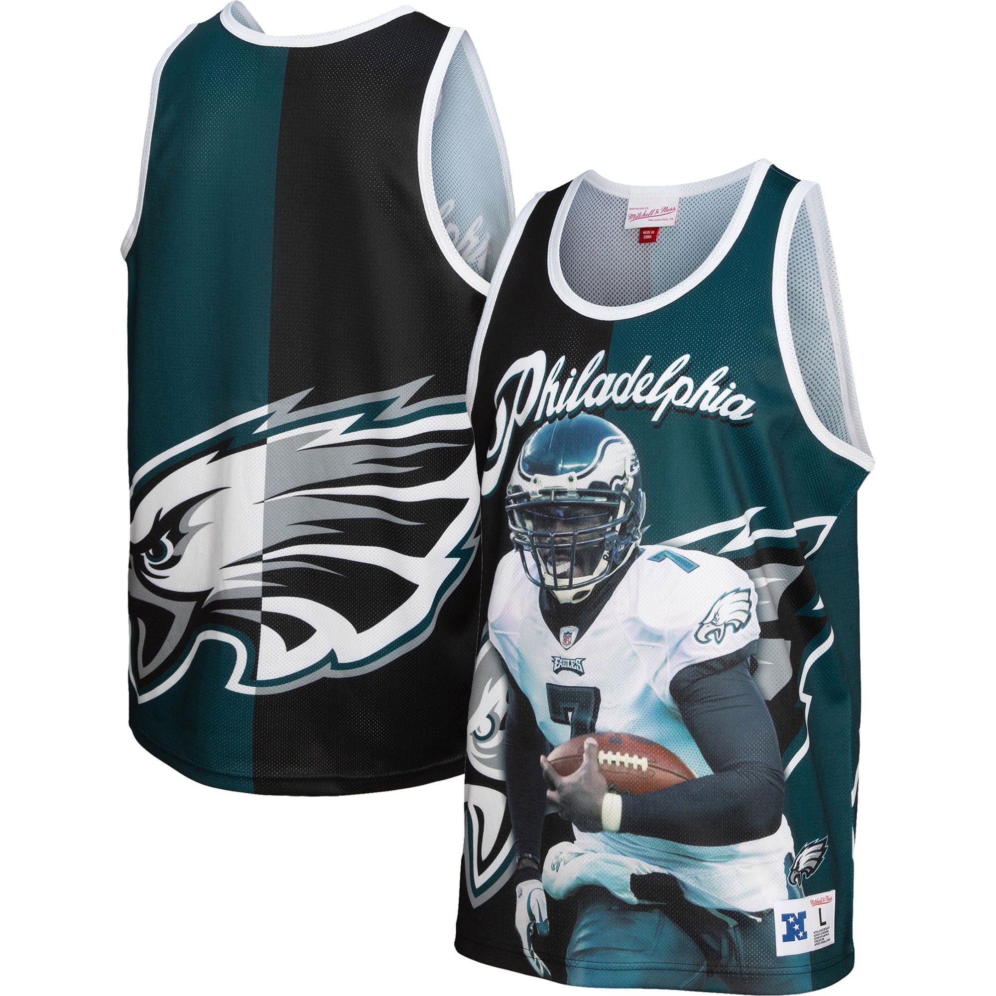 Mitchell & Ness Eagles Retired Graphic Tank