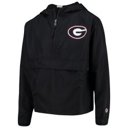 Boys' Grade School - Champion Georgia Pack & Go Windbreaker - Black