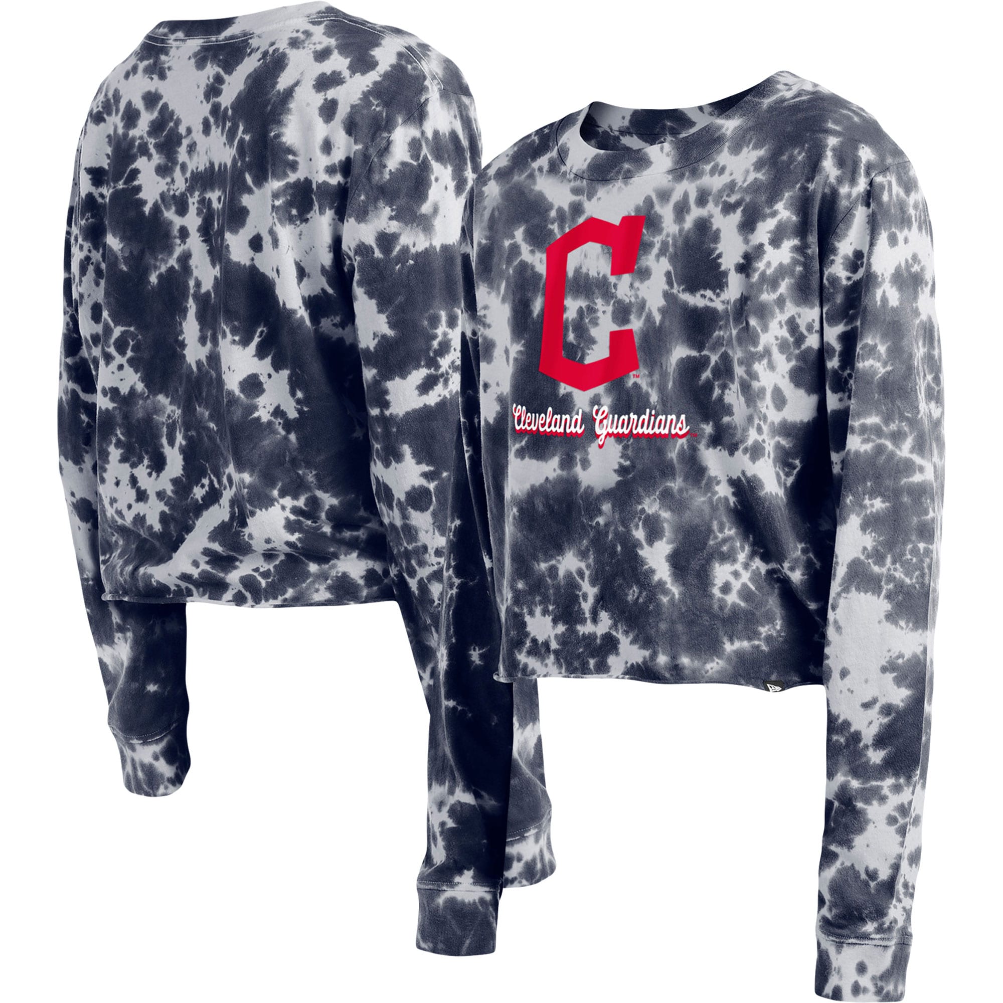 Cleveland Indians Spring Training Long-sleeve Tie-dye T-shirt 