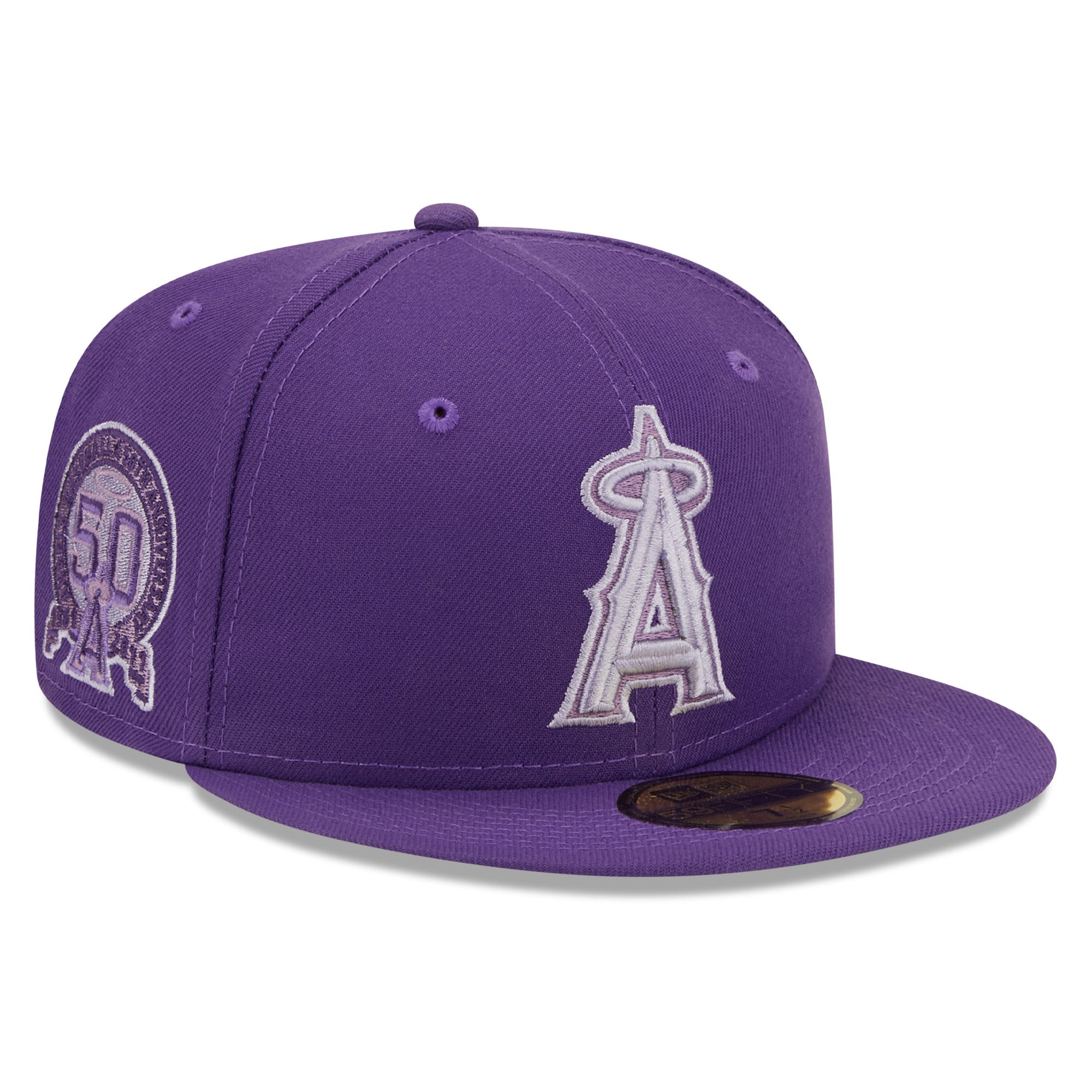 Lids Los Angeles Angels New Era Undervisor 59FIFTY Fitted Hat