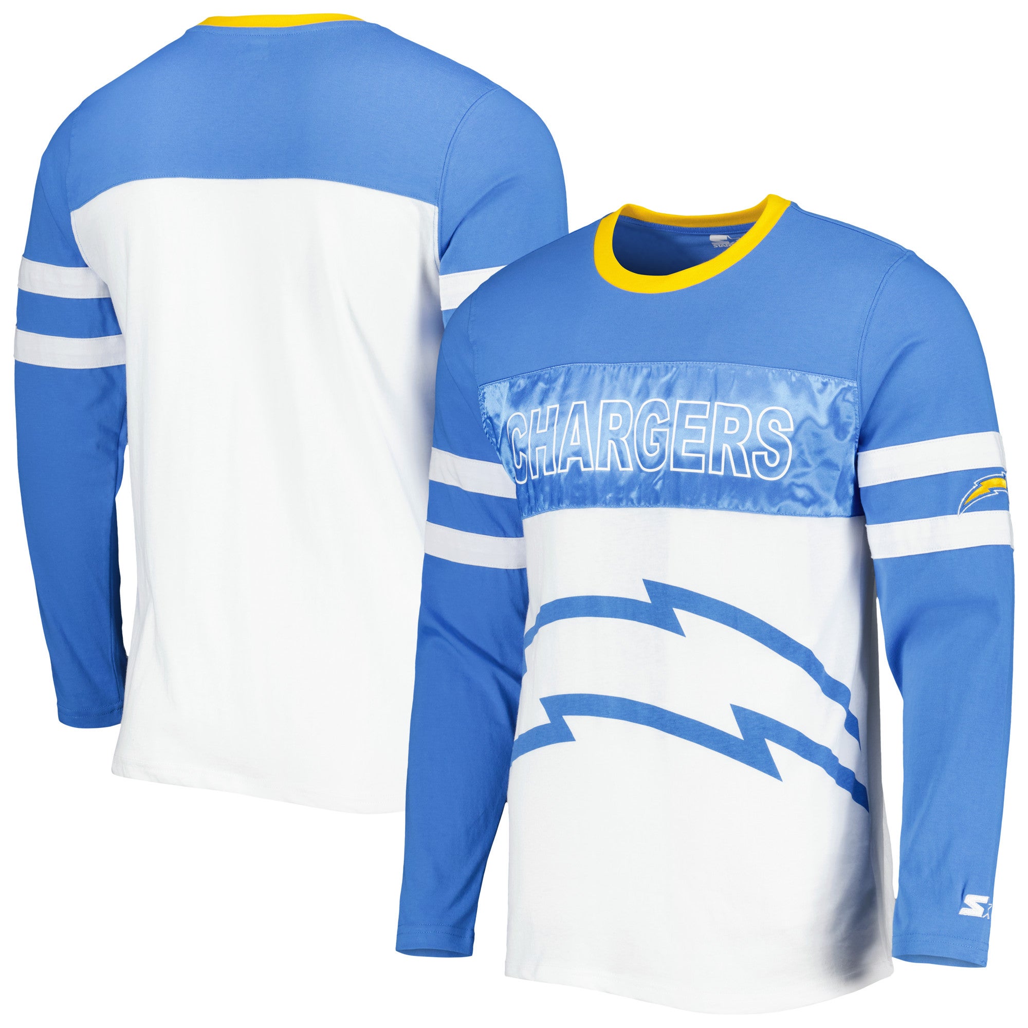 Starter Chargers Halftime Long Sleeve T-Shirt