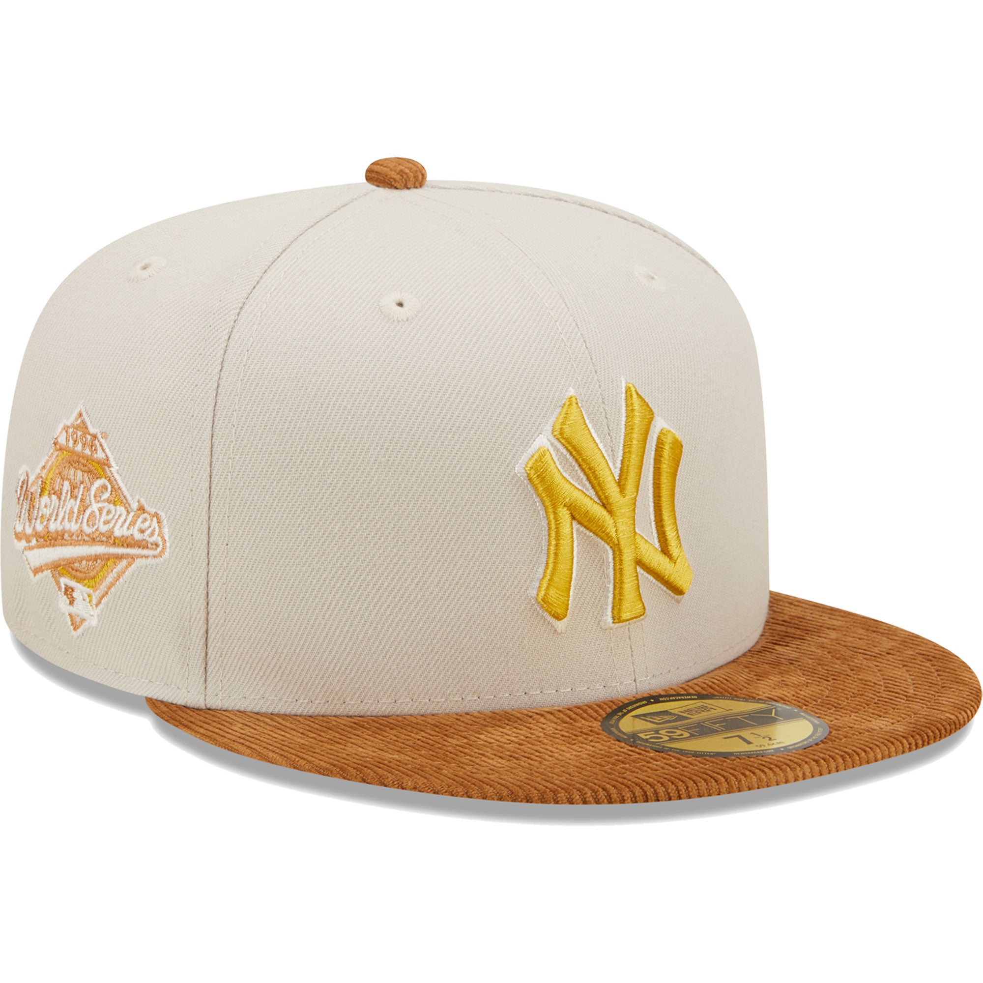 New Era Yankees Corduroy Visor 59FIFTY Fitted Hat - Men's