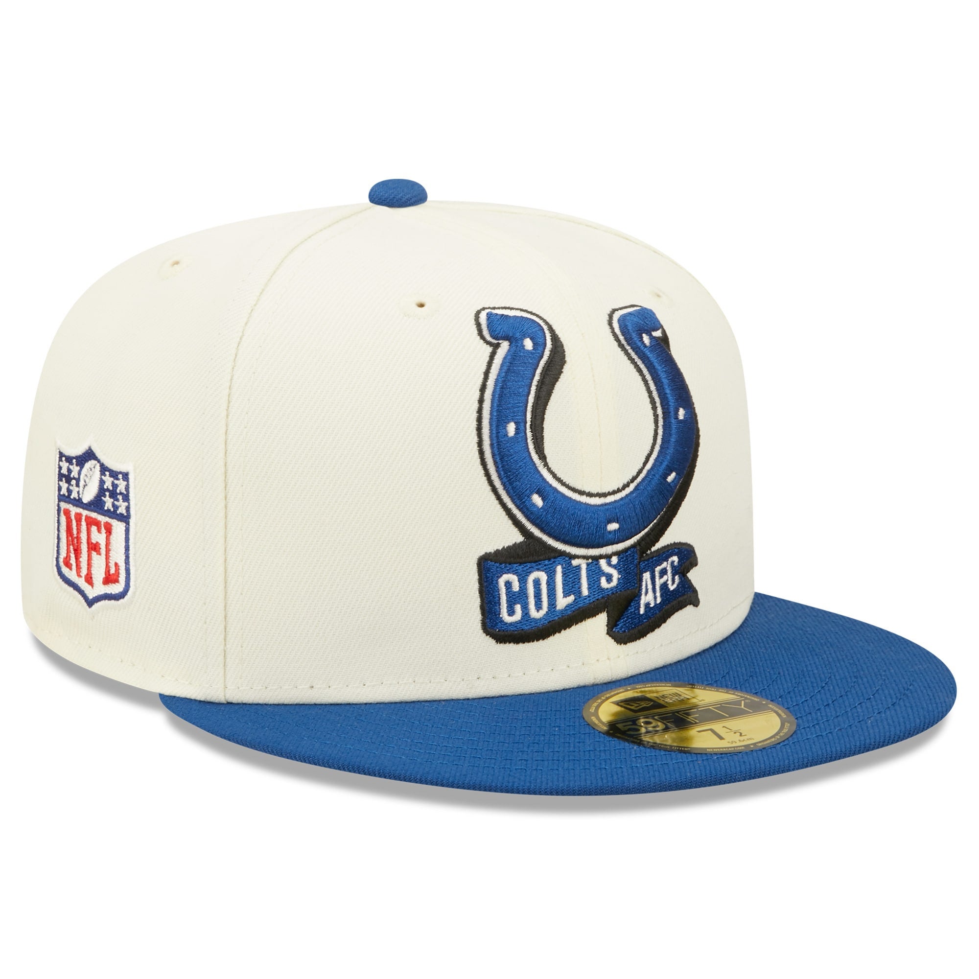 Houston Colts Custom New Era Cap Bronze Navy 40th Anniversary – JustFitteds