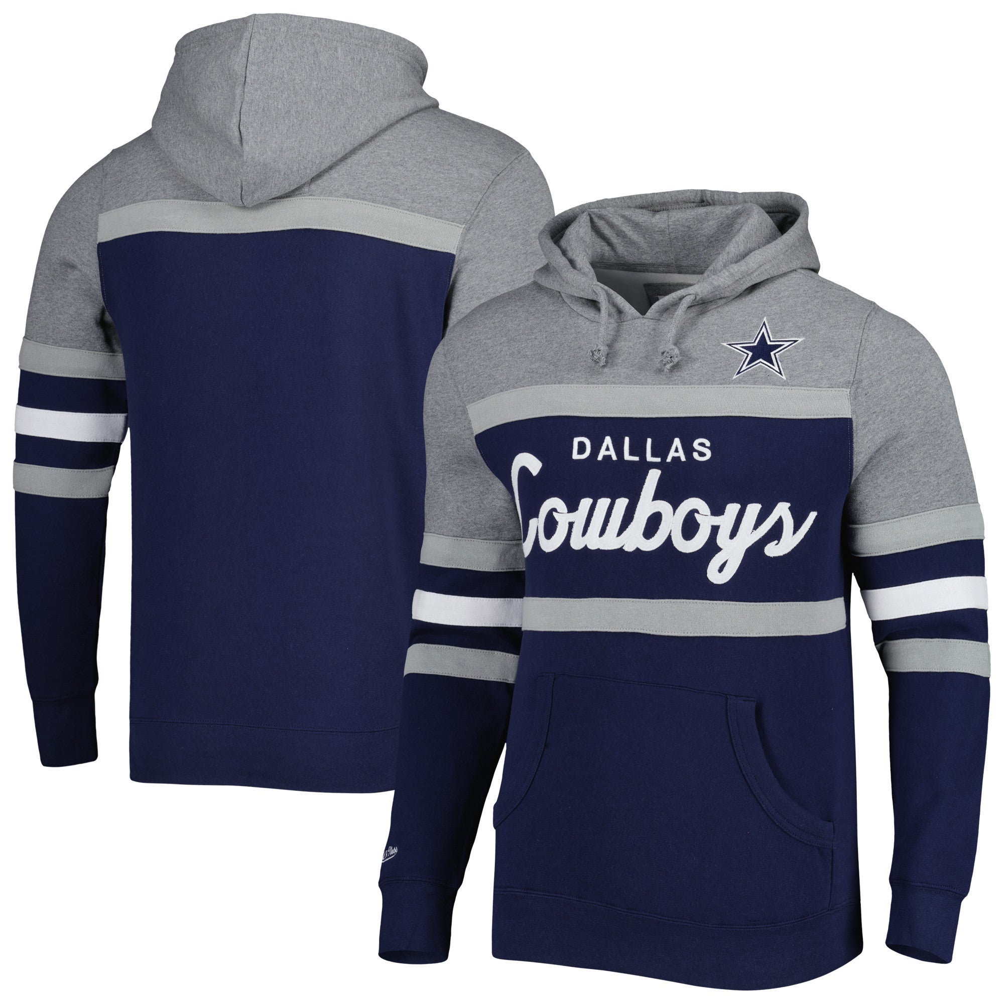 Mitchell & Ness Cowboys Head Coach Pullover Hoodie | Foot Locker