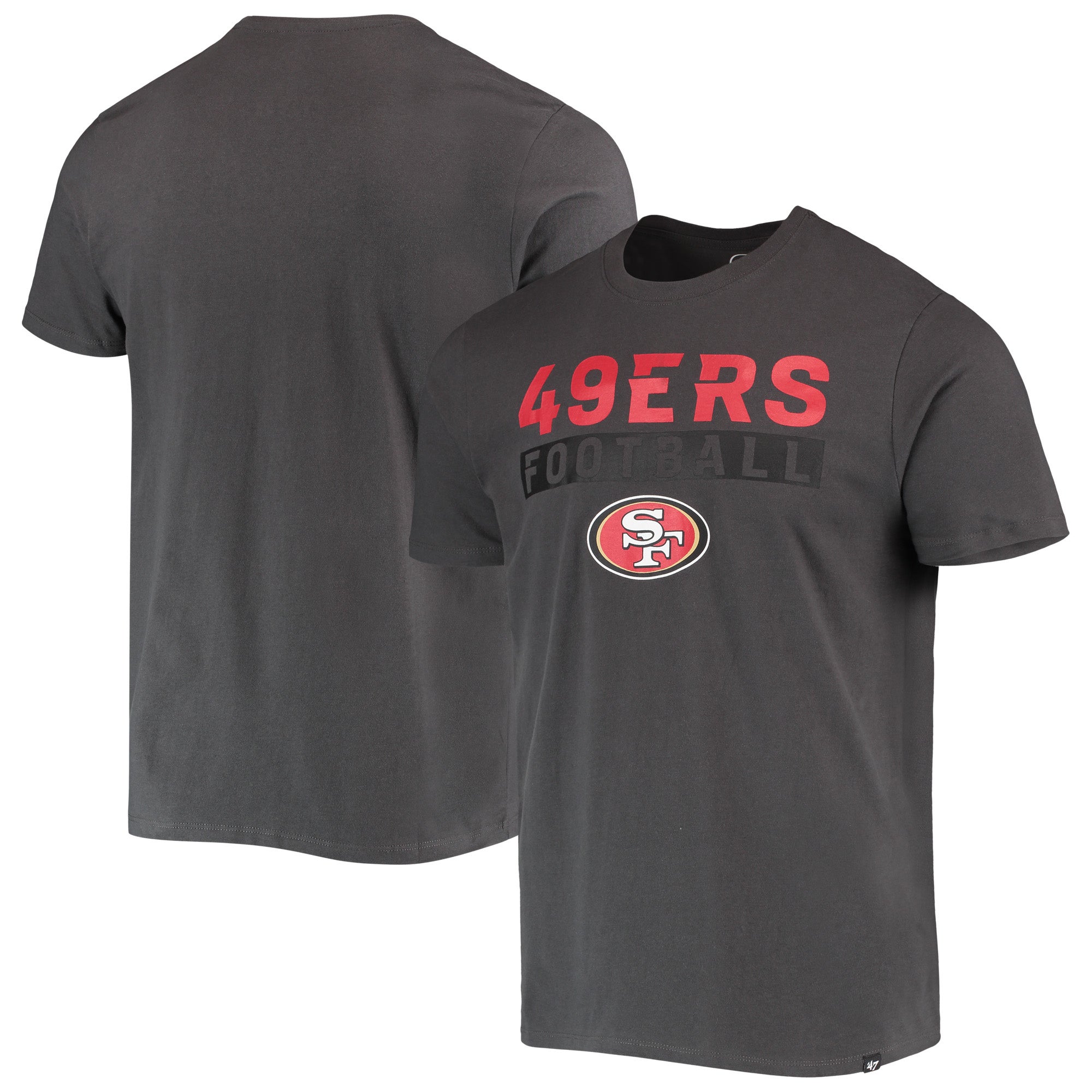 47 Brand 49ers Dark Ops Super Rival T-Shirt | Foot Locker