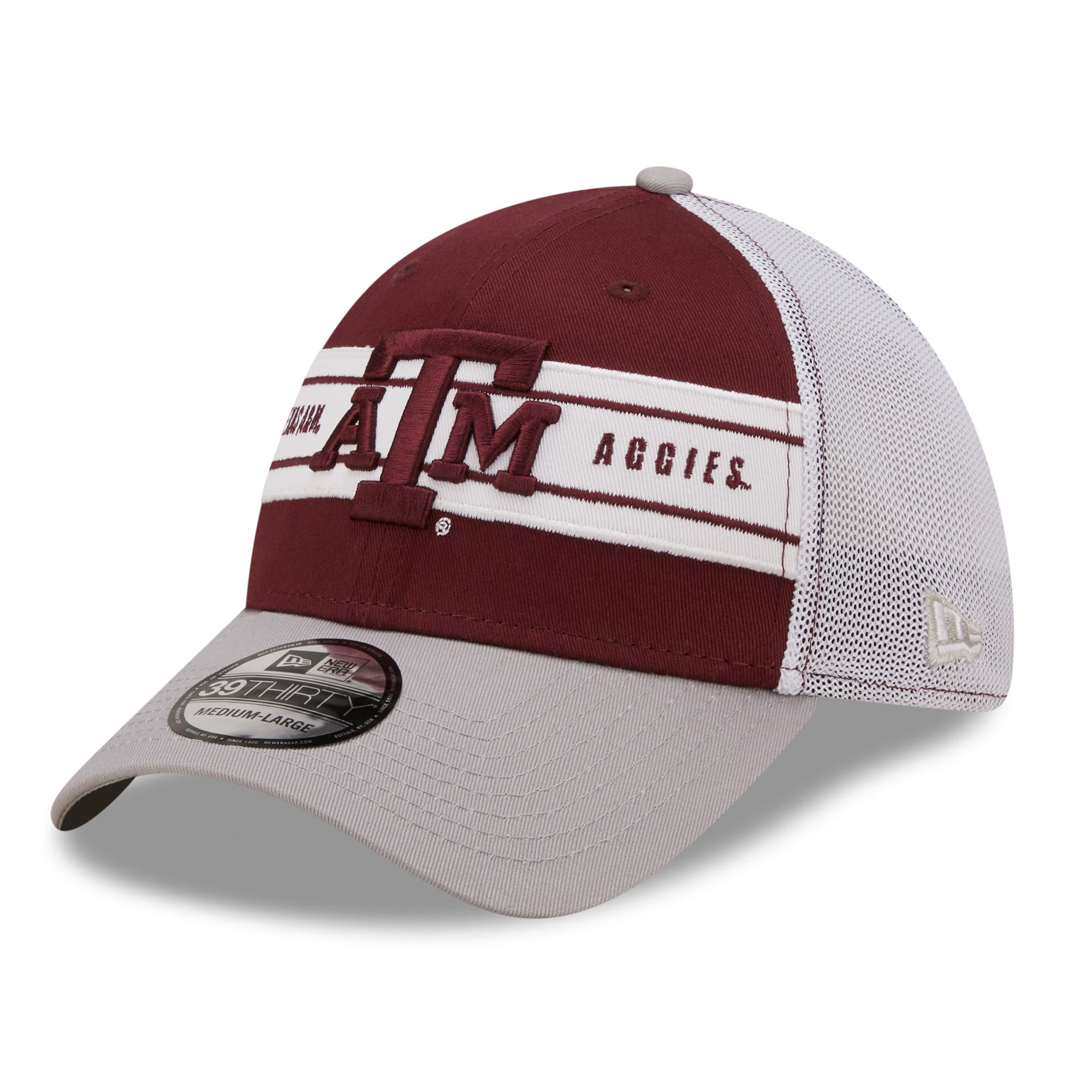 New Era Texas A&M Banded 39THIRTY Flex Hat | Foot Locker