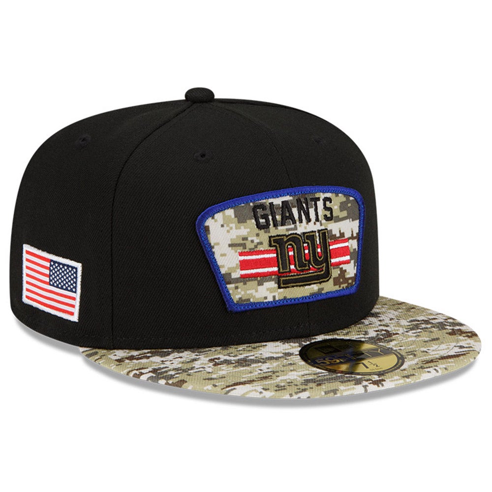 NWS New York Giants Salute To Service New Era 59fifty 7 3/8