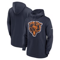 NFL Team Apparel Youth Chicago Bears Color Block Full-Zip Hoodie