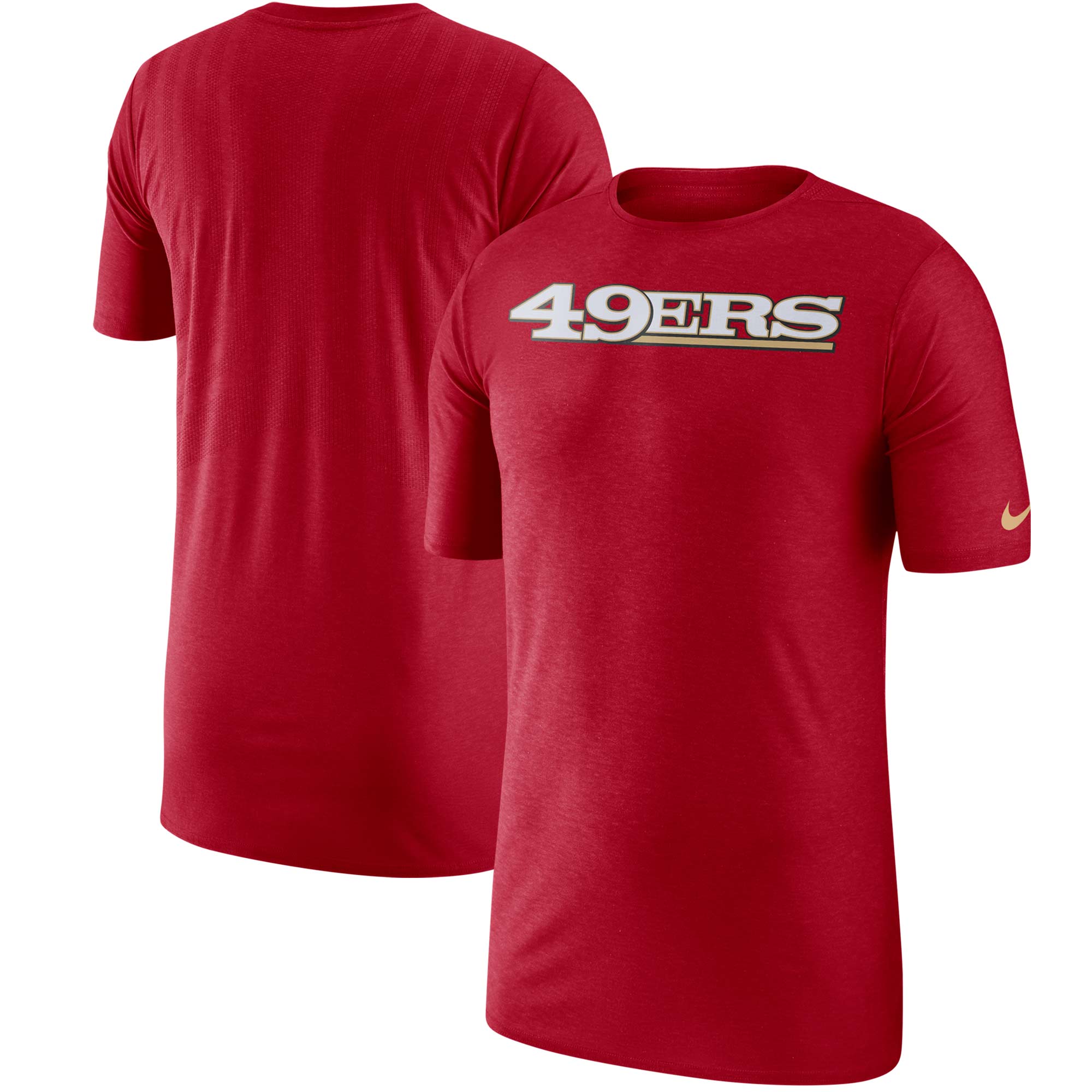 Nike 49ers Sideline T-Shirt - Men's