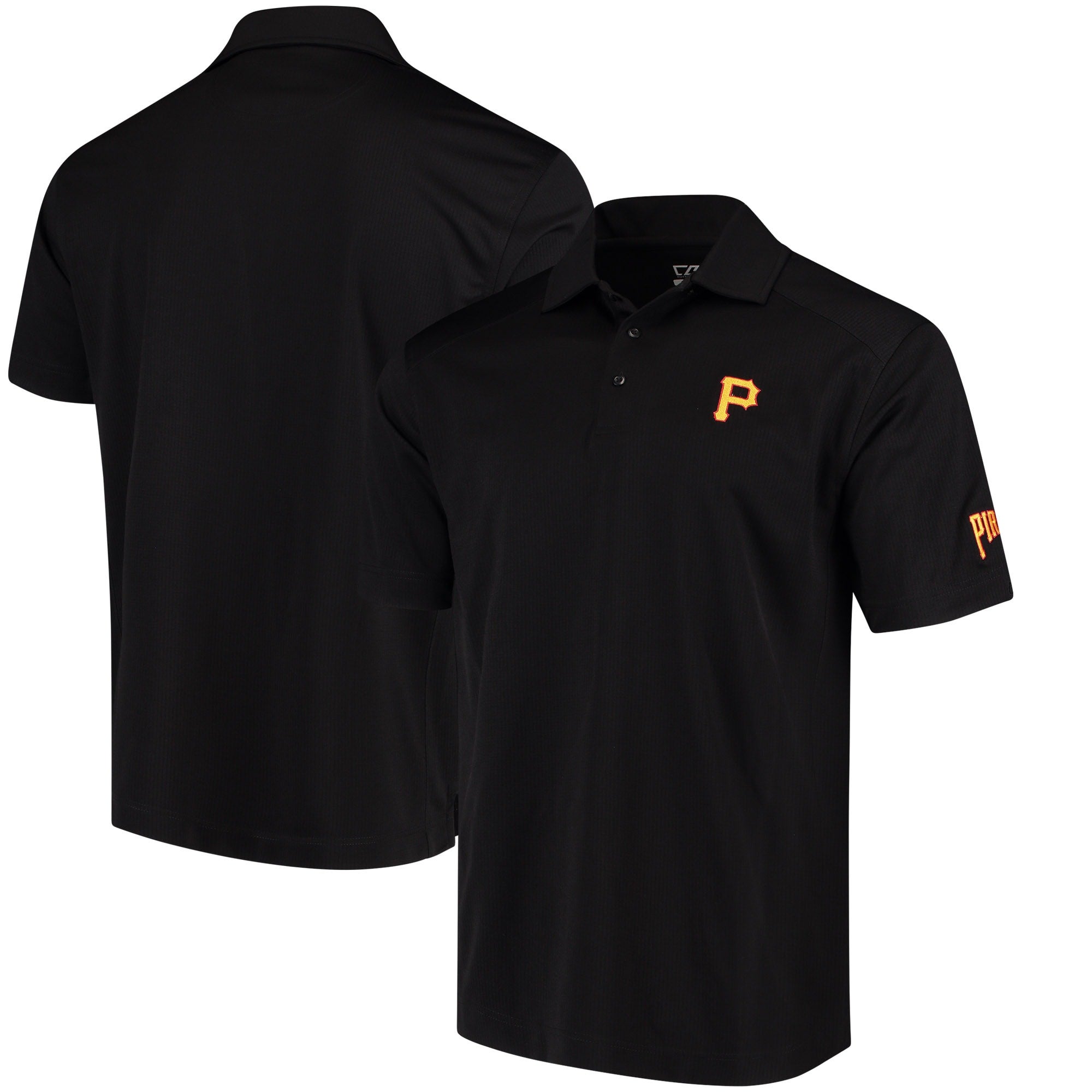Cutter & Buck Pirates Genre Polo with Sleeve Logo - Men's