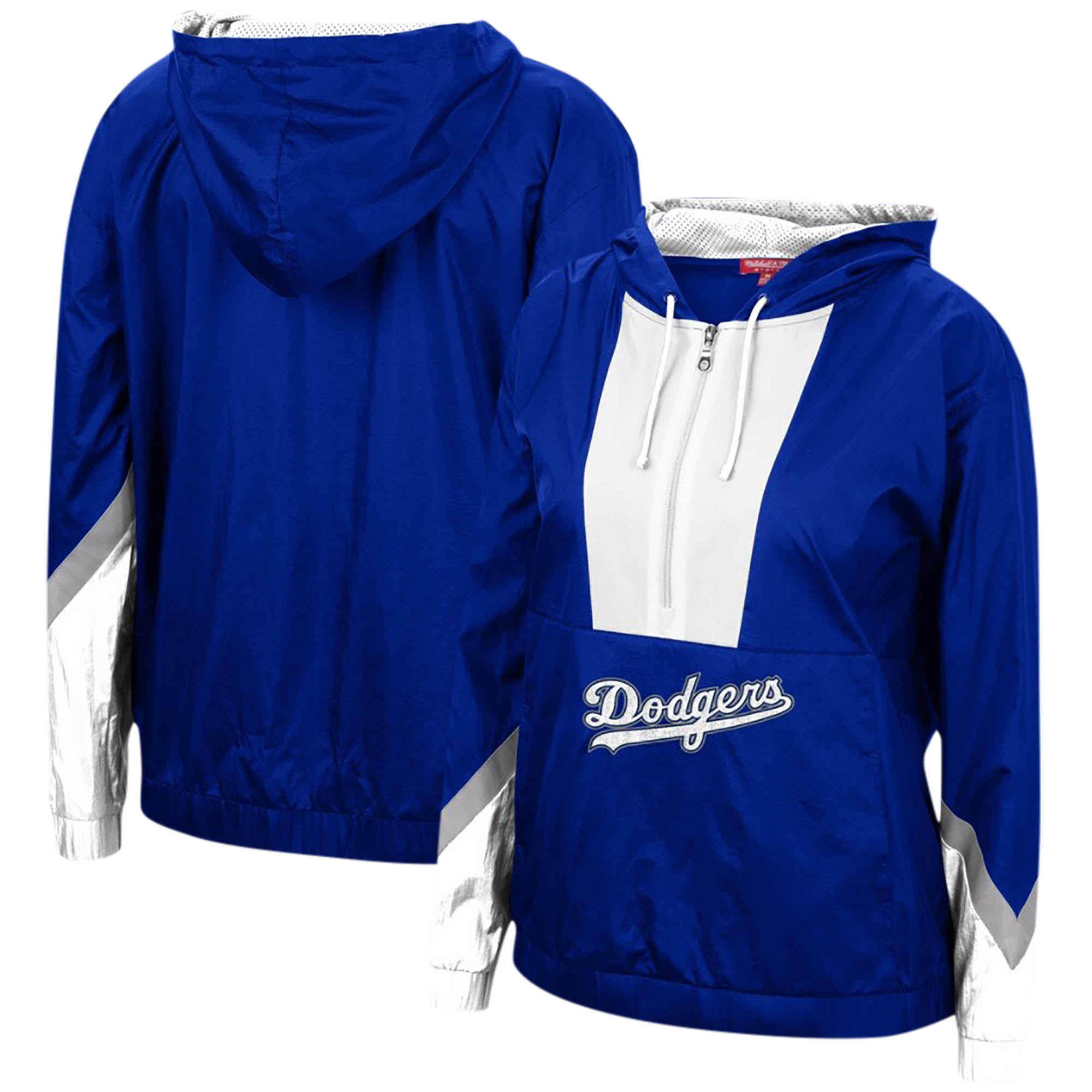 Starter Dodgers Impact Hoodie 1/2 Zip Jacket - Men's