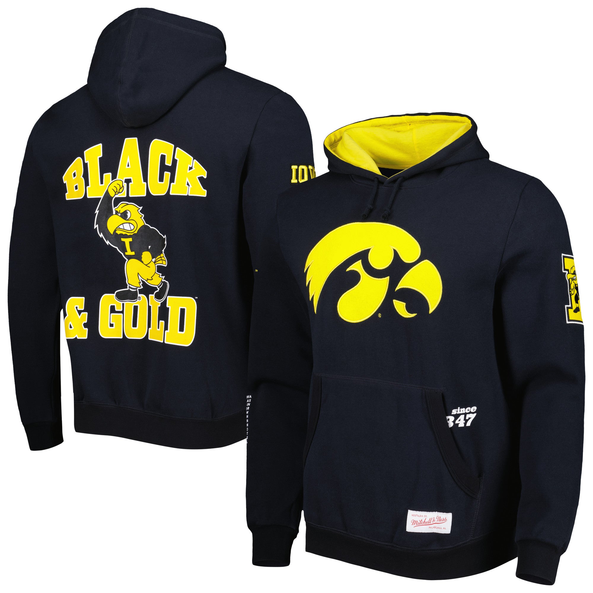 Pittsburgh Steelers Mitchell & Ness Pullover Fleece Hoodie