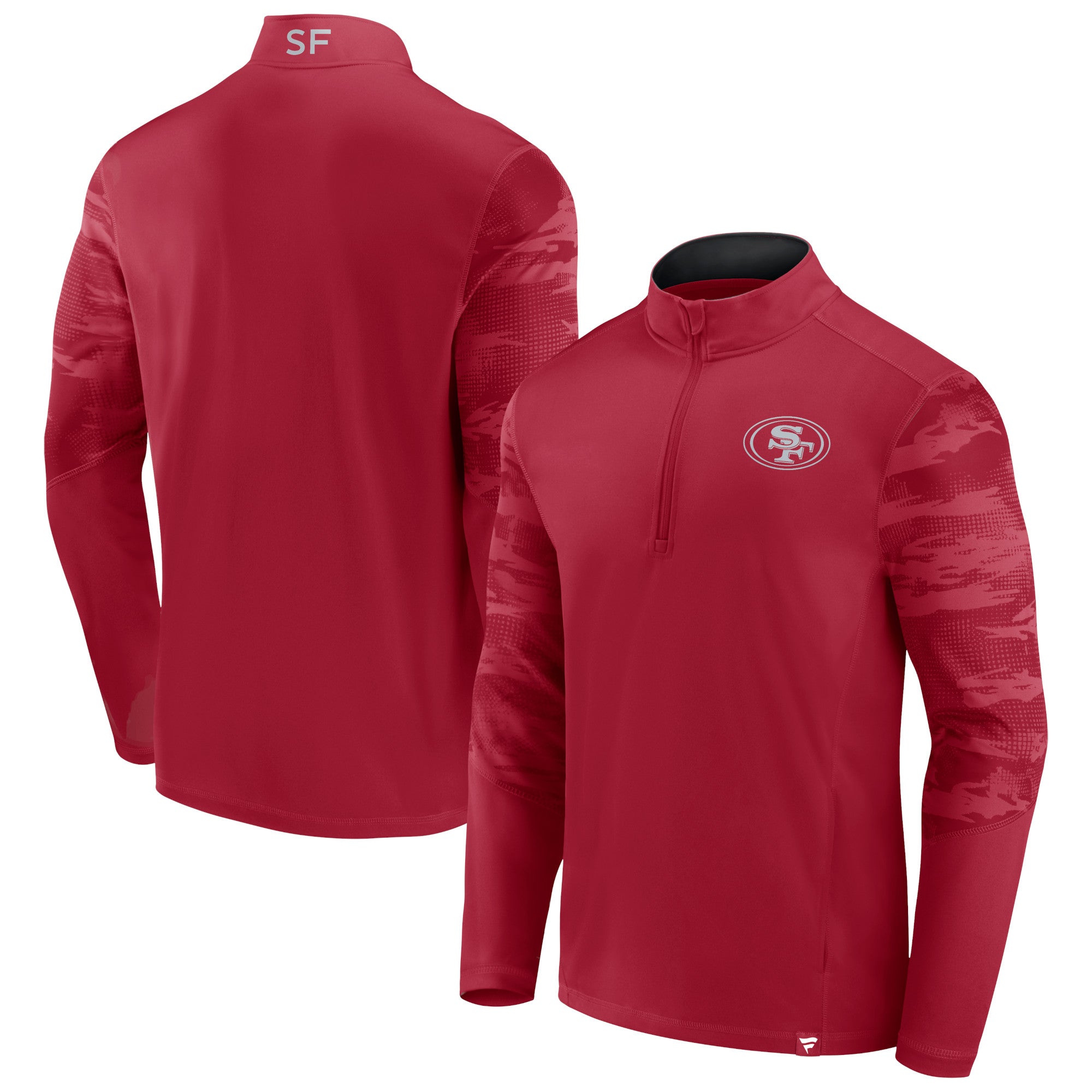 Fanatics 49ers Ringer 3/Zip Jacket