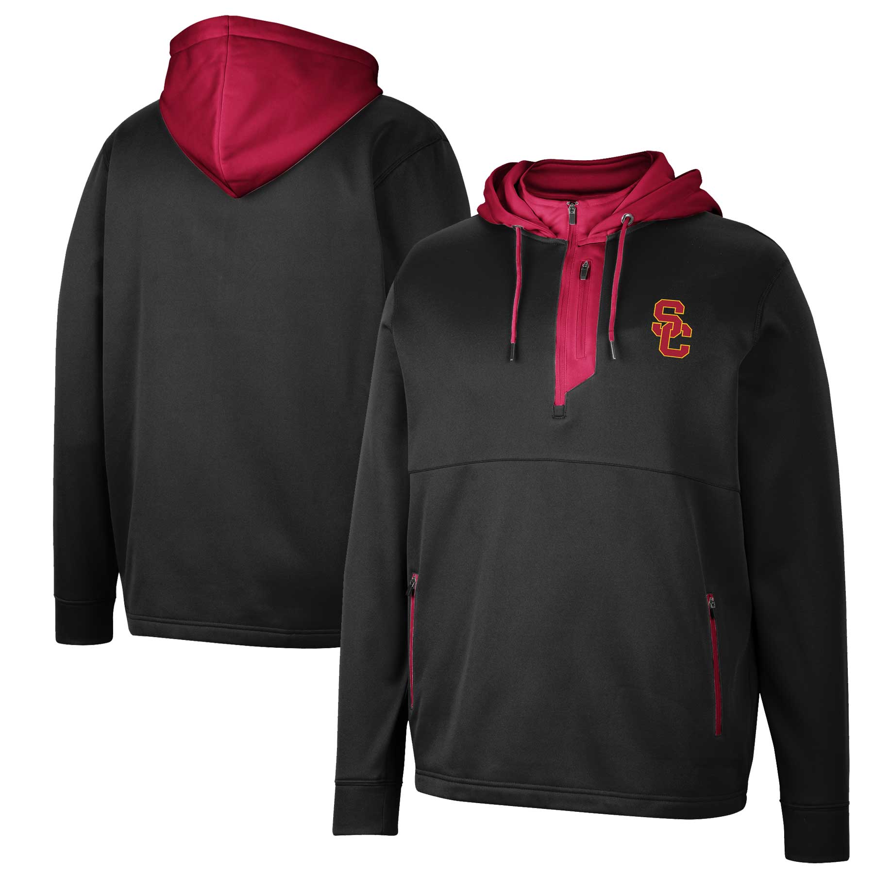 usc quarter zip