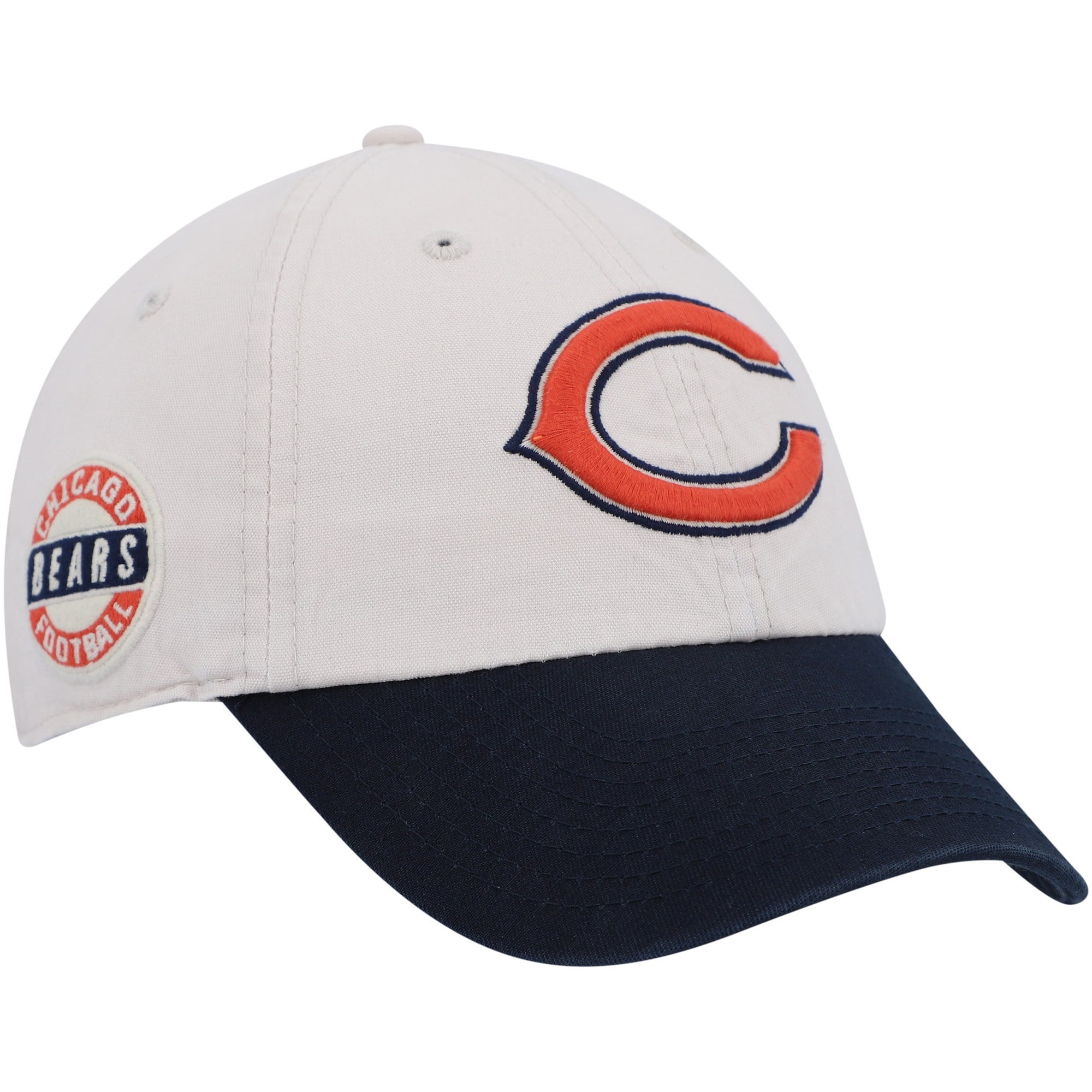 Lids Chicago Bears '47 Denali Trucker Clean Up Snapback Hat - Navy/White