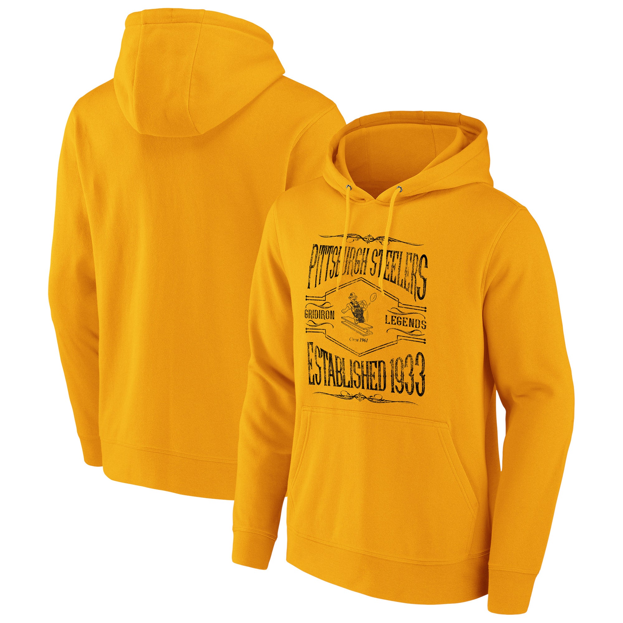 NFL x Darius Rucker Collection by Fanatics Steelers 2-Hit Pullover