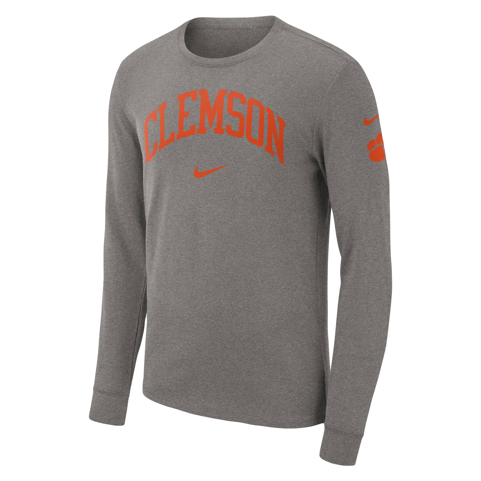 Nike Clemson Arch 2-Hit Long Sleeve T-Shirt | Foot Locker