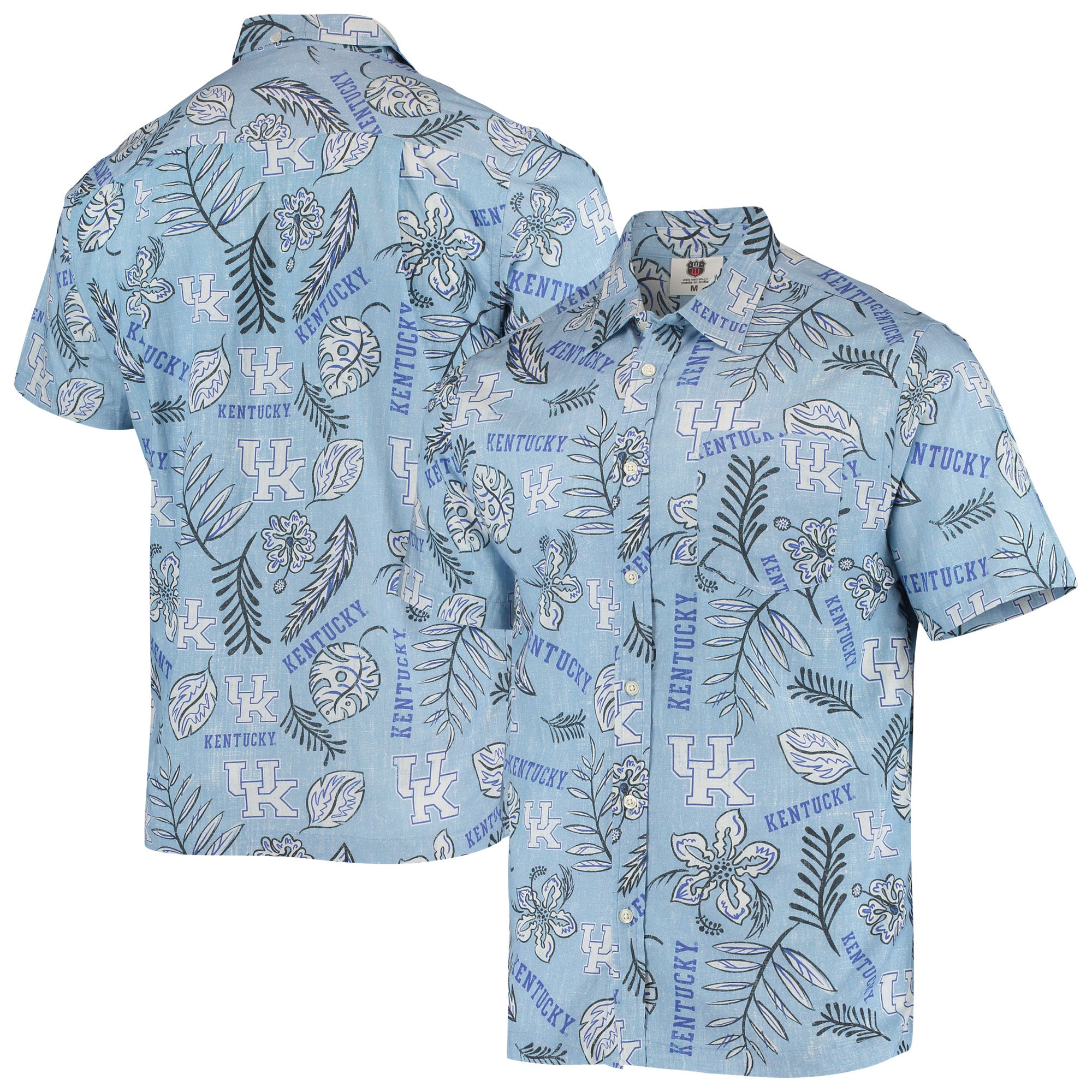 Wes & Willy Kentucky Vintage Floral Button-Up Shirt | Champs Sports