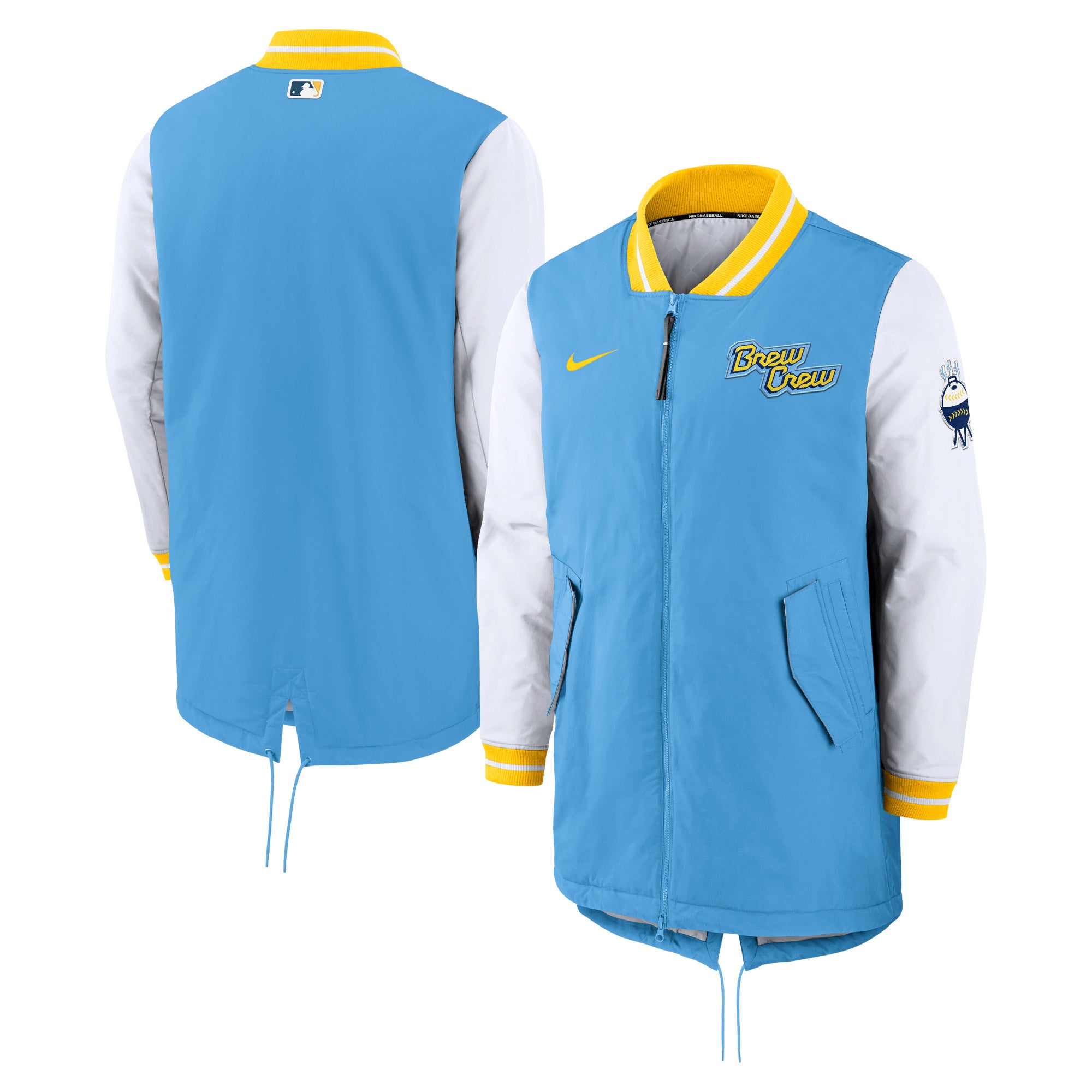 Milwaukee Brewers Nike City Connect Dugout Jacket