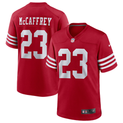 Boys' Grade School - Nike 49ers Game Jersey - Scarlet