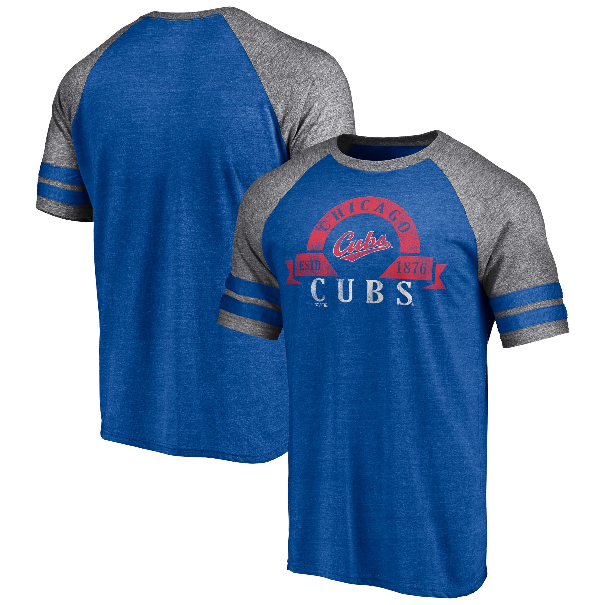 Chicago Cubs MLB Mens Americana Raglan T-Shirt