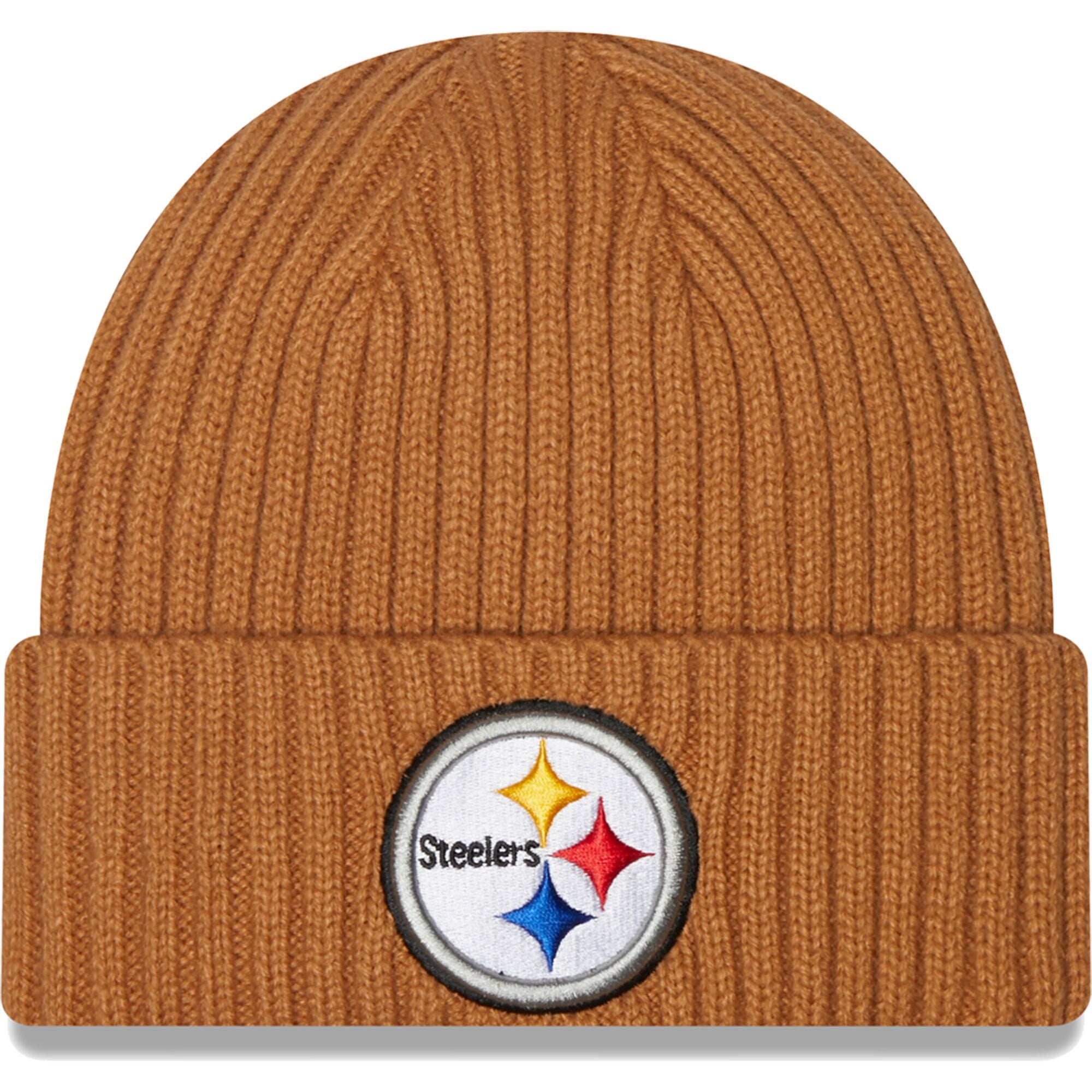 Pittsburgh Steelers Core Classic Knit Beanie - Tan