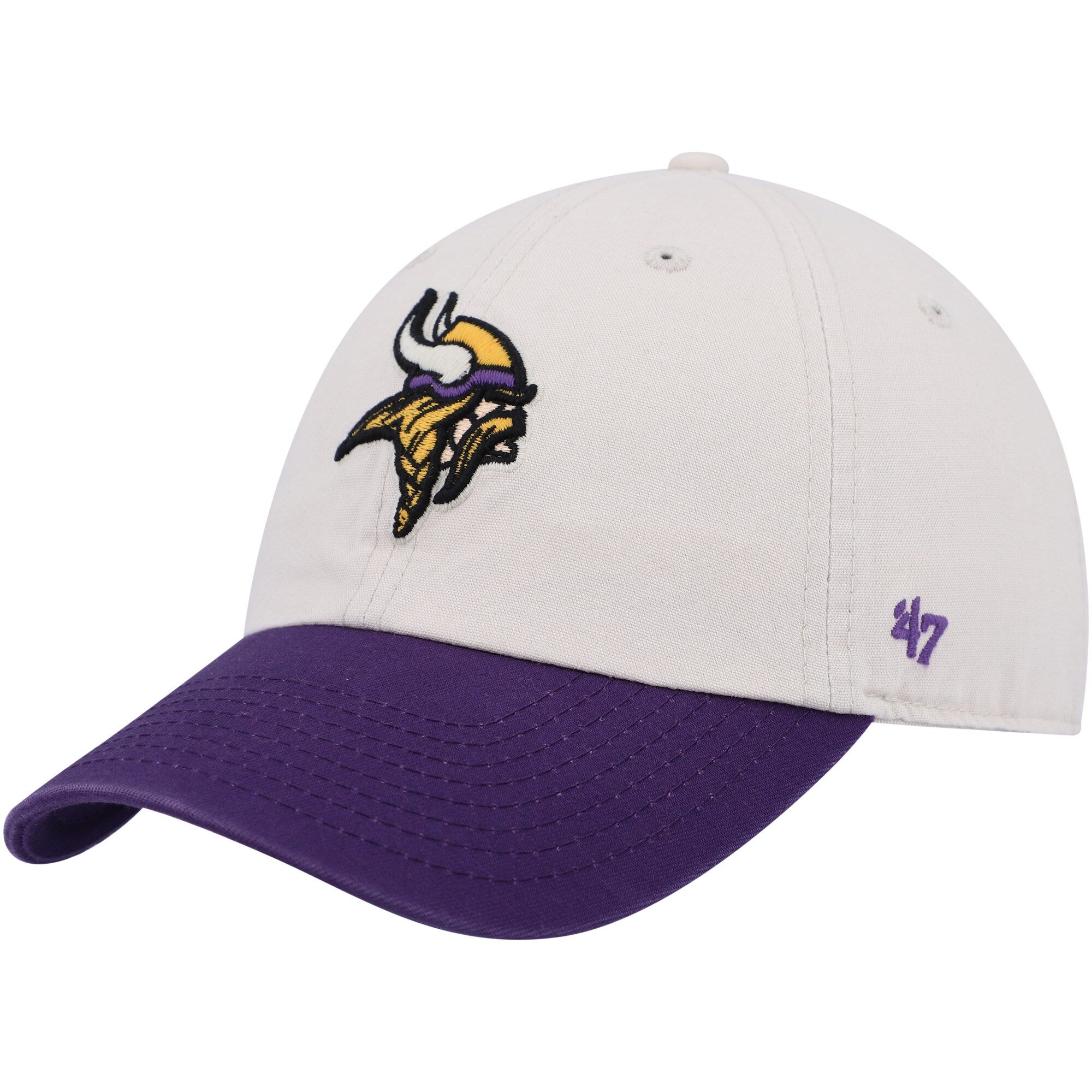 47 Brand Vikings Sidestep Clean Up Adjustable Hat