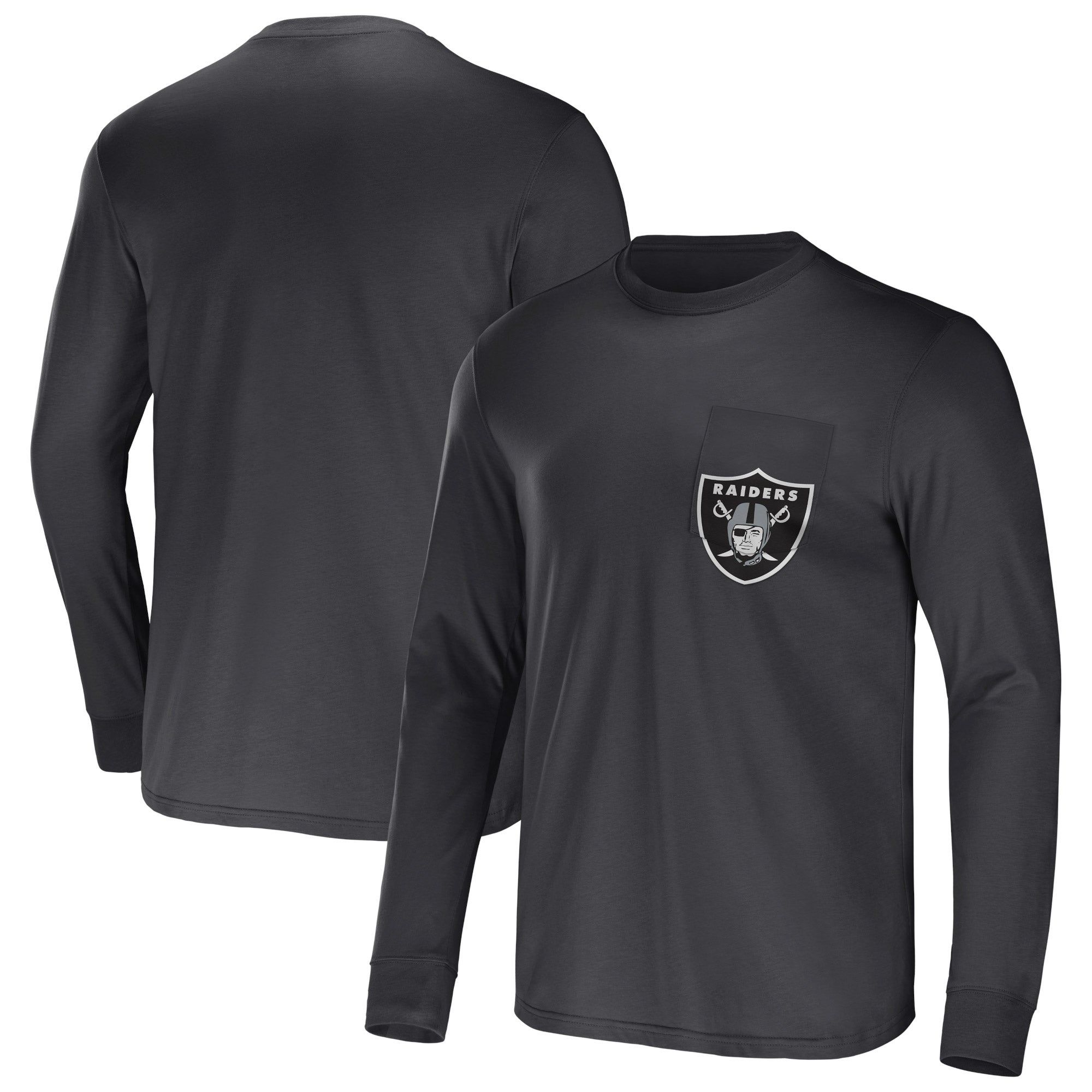 Nfl X Darius Rucker Collection By Fanatics Raiders Team Long Sleeve Pocket T Shirt Champs Sports 