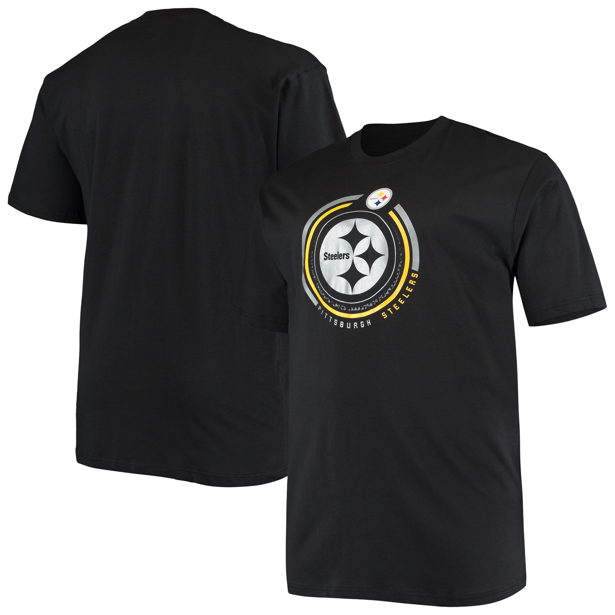 Men's Fanatics Branded White Pittsburgh Steelers Big & Tall