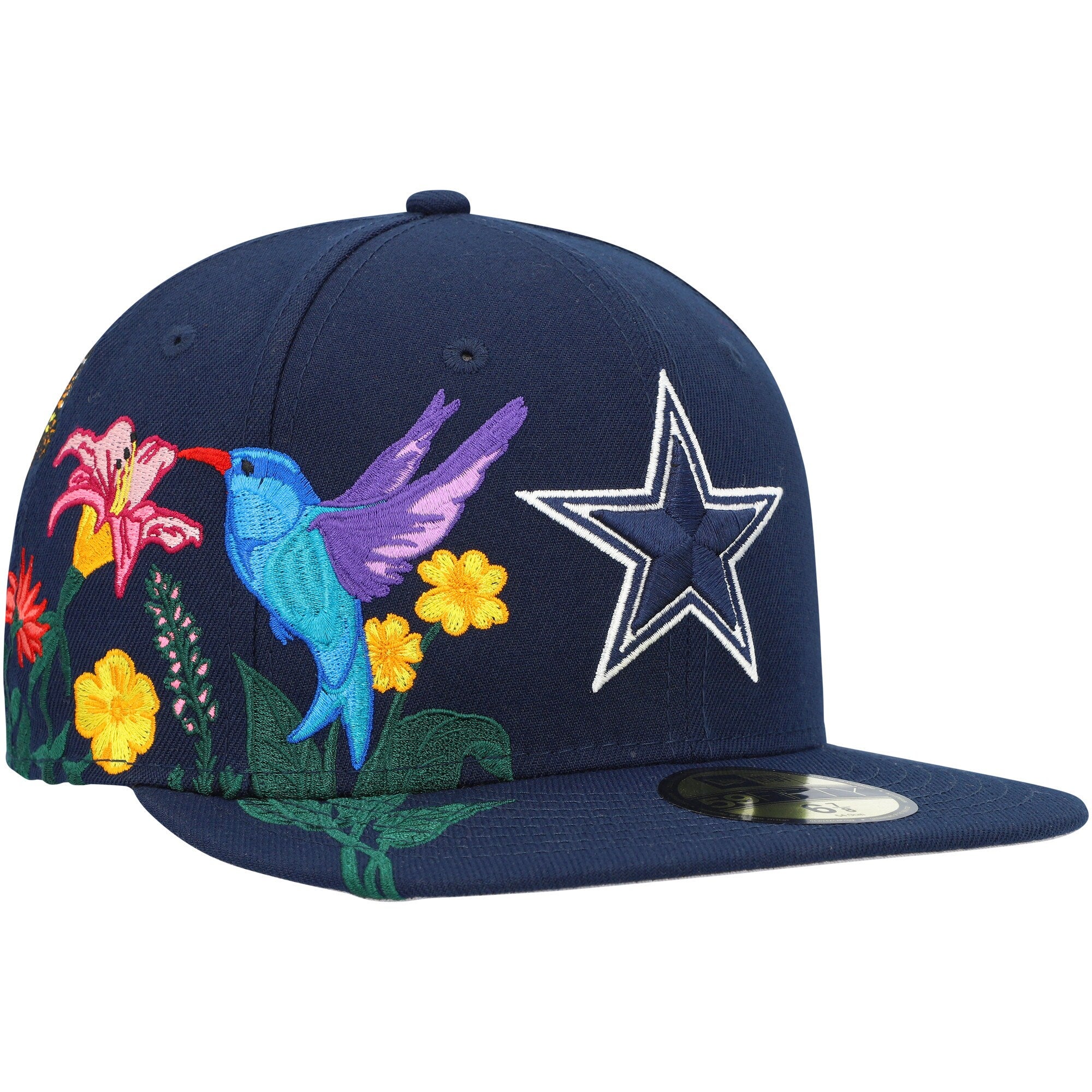 Men's New Era Blue Dallas Cowboys Americana 59FIFTY Fitted Hat