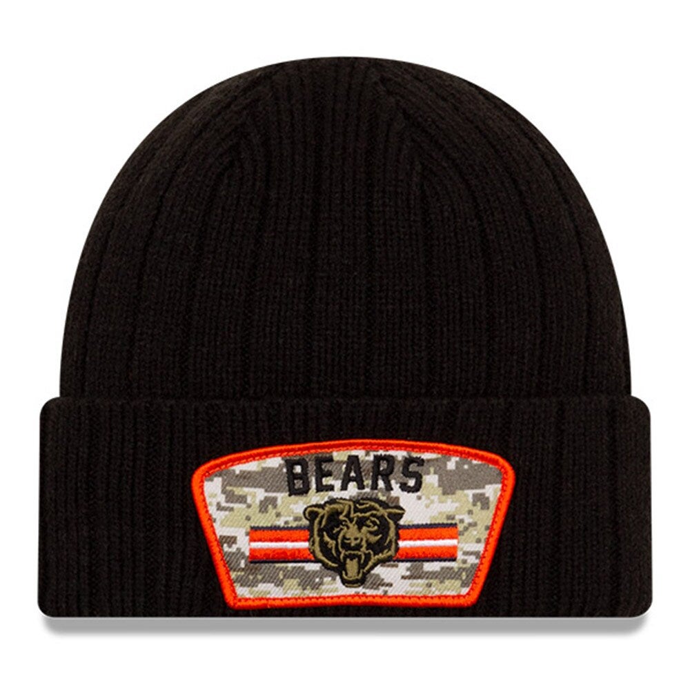 Men's New Era Black/Camo Chicago Bears 2022 Salute To Service