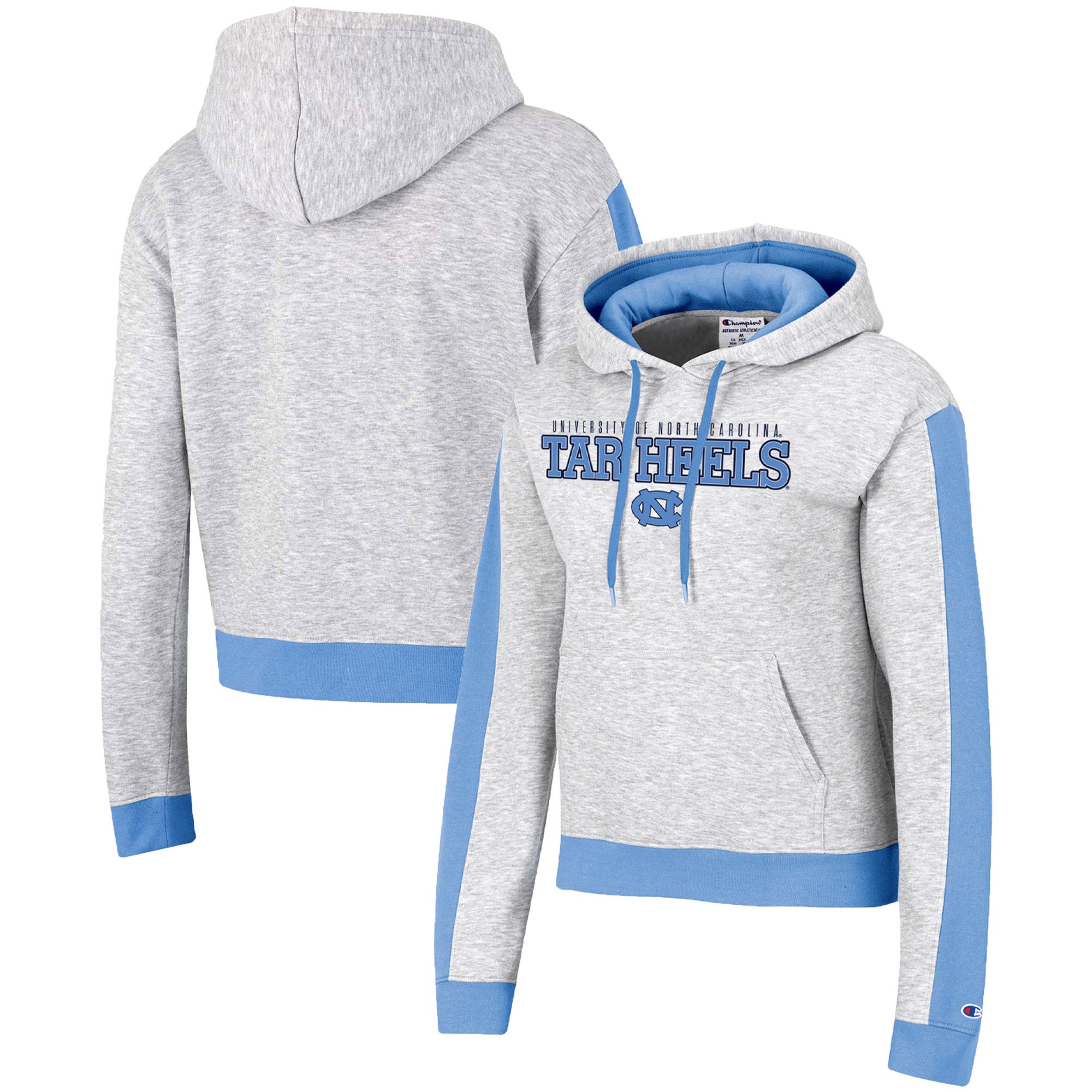 Champion North Carolina Boxy Cropped Pullover Hoodie Foot Locker
