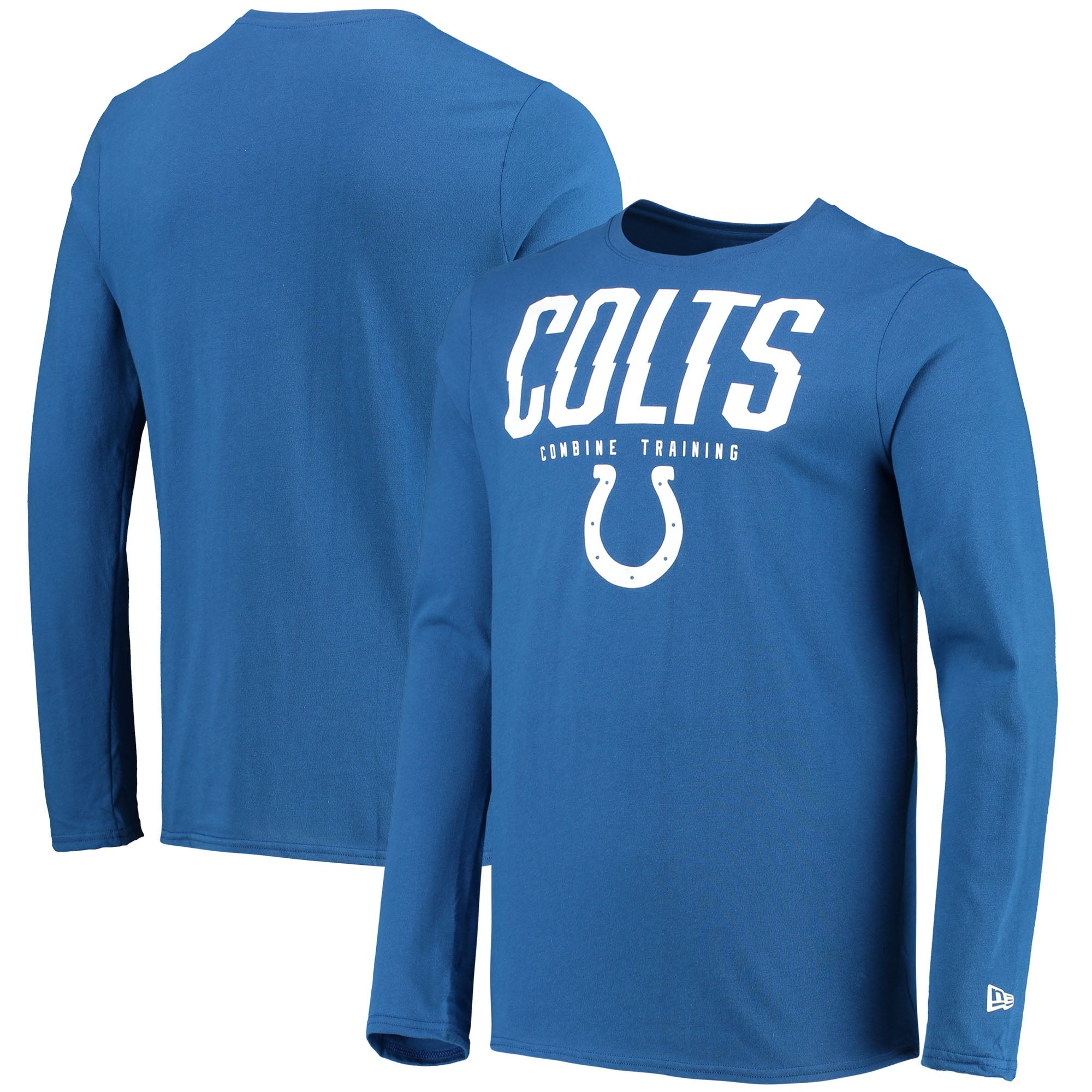 New Era Colts Combine Authentic Split Line L/S T-Shirt